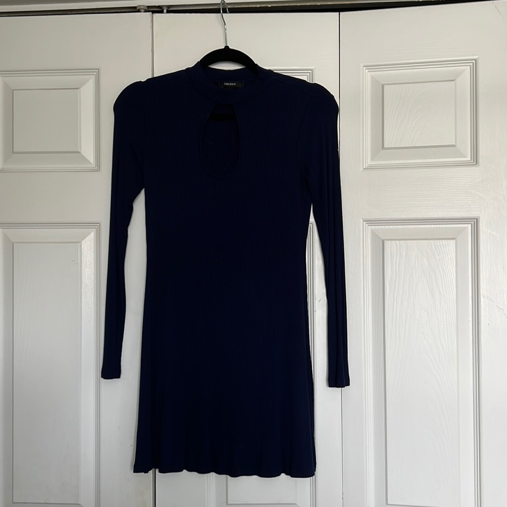 Forever 21 blue mini dress